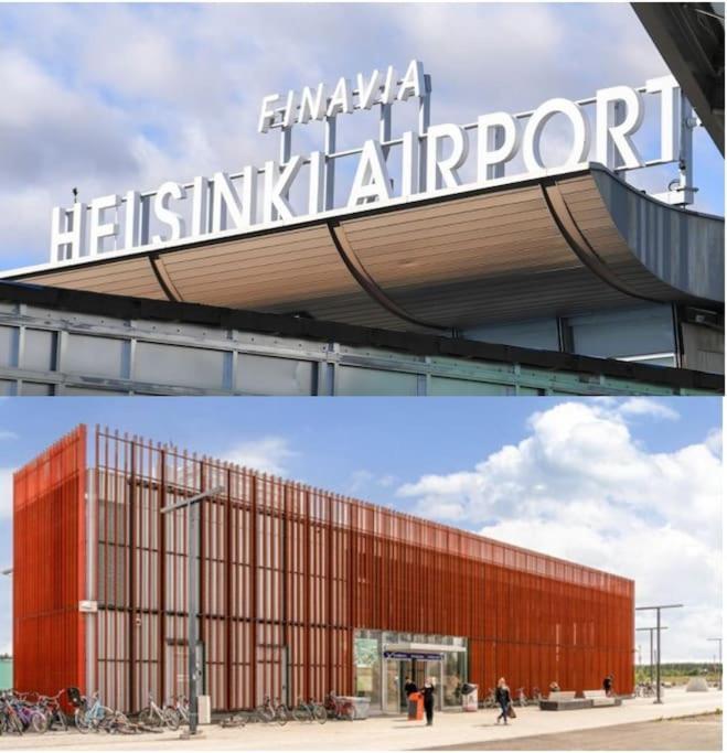 New Studio Pastel Near Helsinki Airport In Kivistoe فانتا المظهر الخارجي الصورة